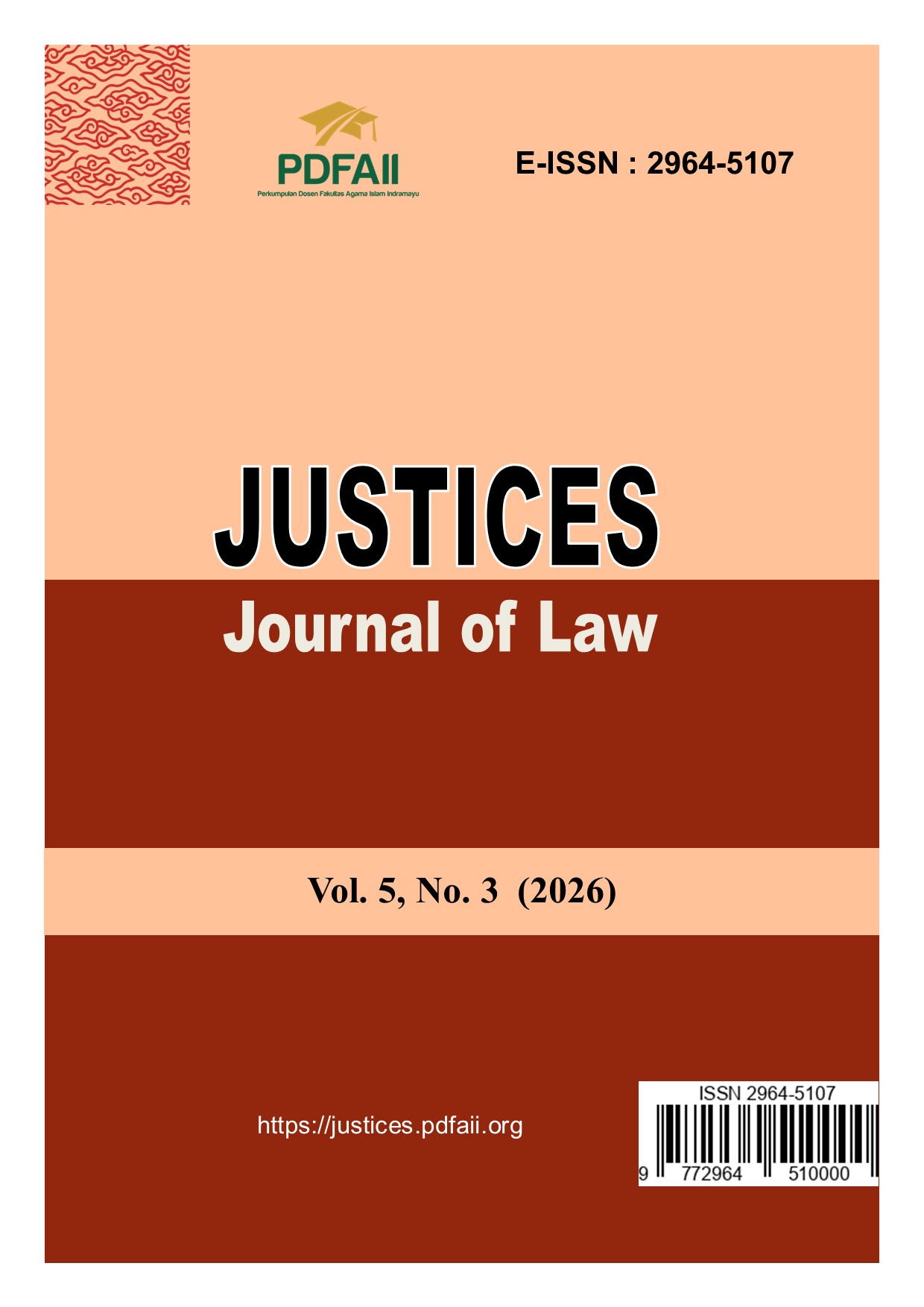 					View Vol. 5 No. 3 (2026): Progressive and Critical Law Review
				